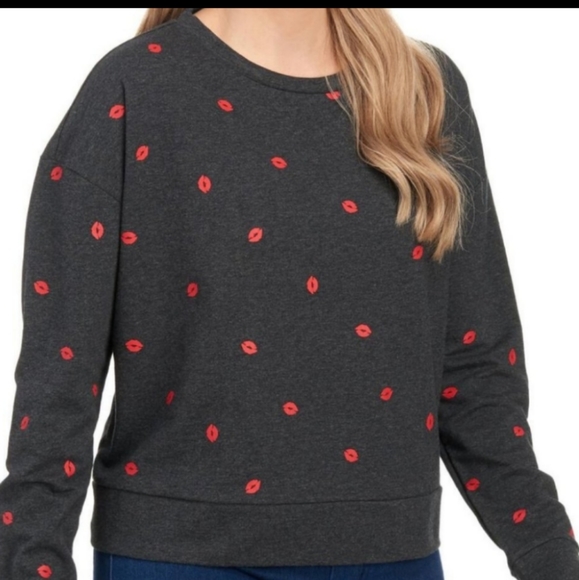 Earl Jeans Crop Sweatshirt - Picture 2 of 6